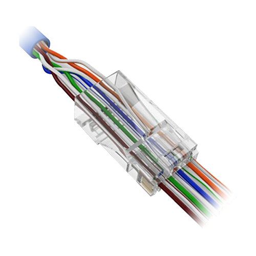 Stecker RJ45 zum Crimpen - con300-cat5-ez