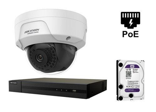 4 Megapixel Hikvision IP-Kamera - KIT1-HWI-D141H