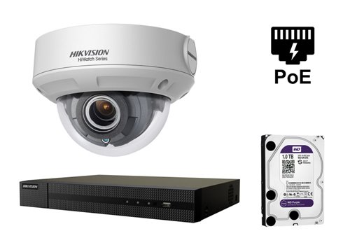 4 Megapixel Hikvision IP-Kamera - KIT1-HWI-D640H-Z