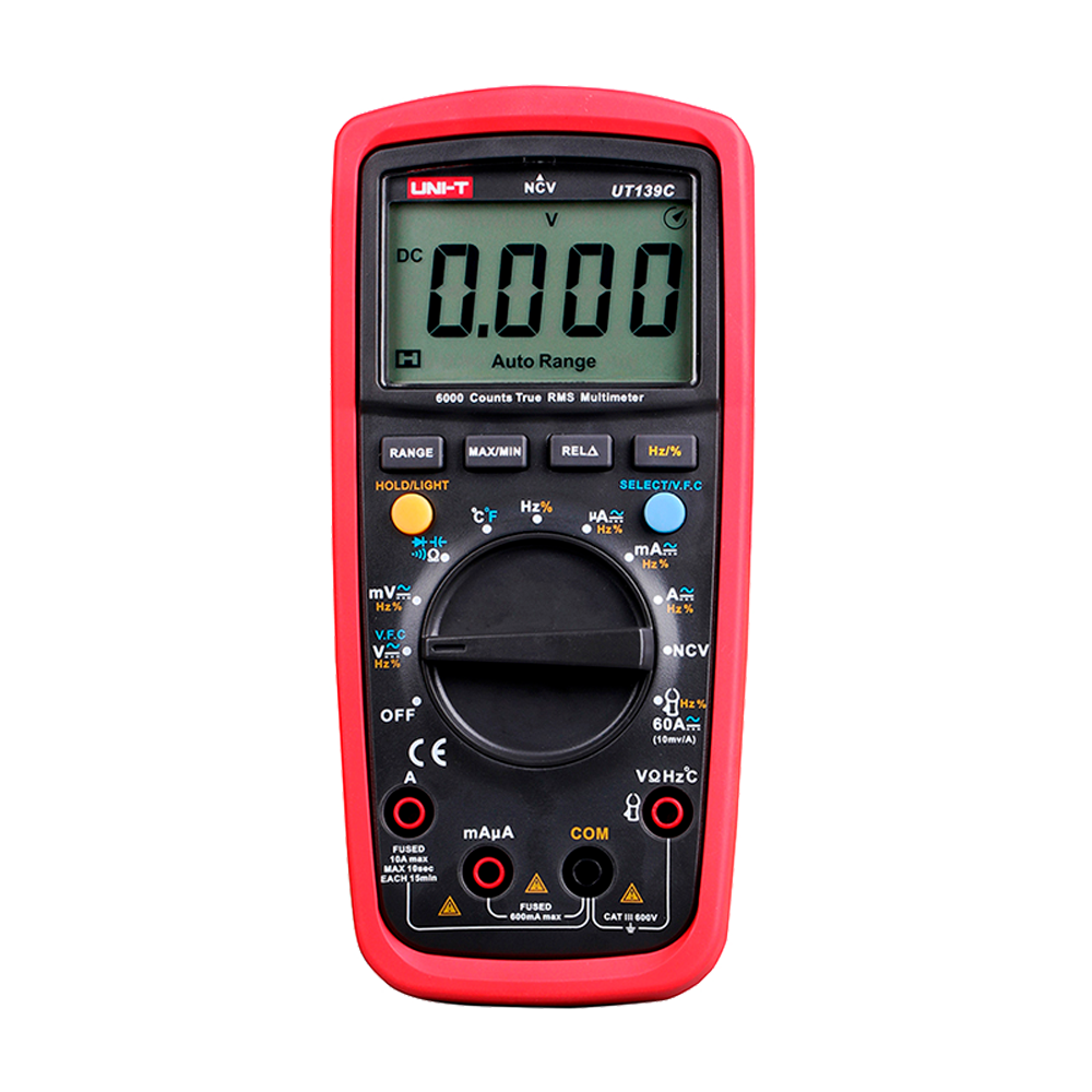 Digital Multimeter CAT III - MT-MULTIMETER-UT139C