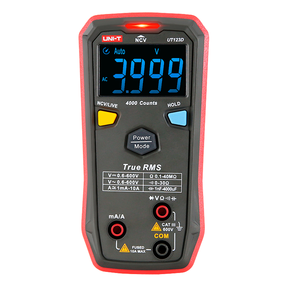 Digital-Multimeter mit automatischer Identifikation - MT-SmartMulti-UT123D