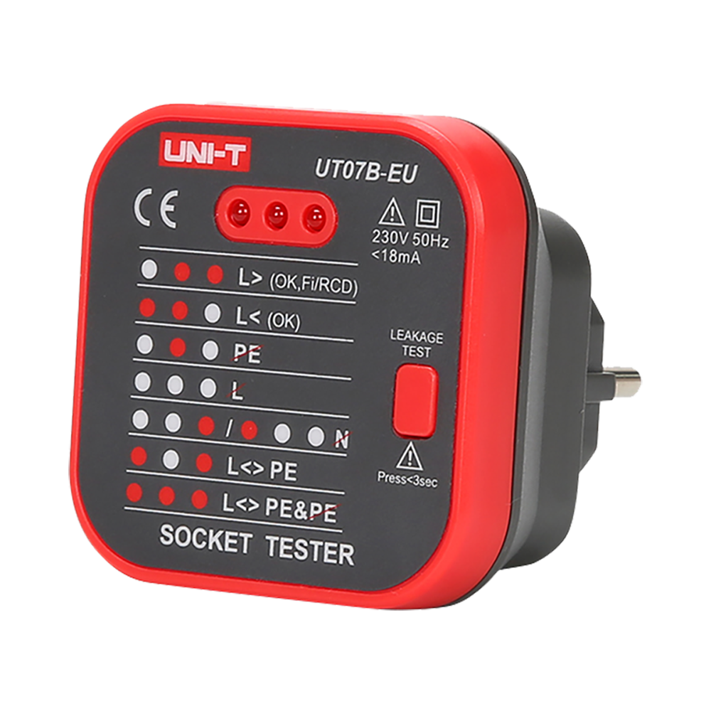 Elektrischer Outlet-Tester EU - MT-Socket-UT07B-EU