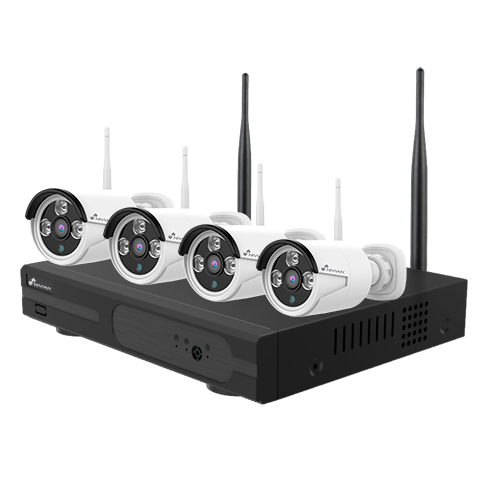 Nivian Wifi CCTV Kit - NV-KIT430W-4CAM