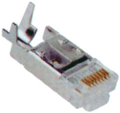 SEV-000778 - RJ45 / 8 Shegeled Cat5e mit Crimp mit ...