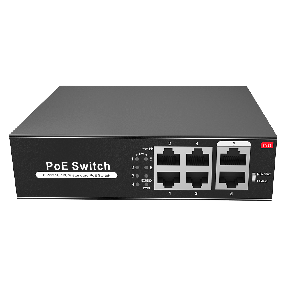 PoE-Switch - SW0604POE-65-E