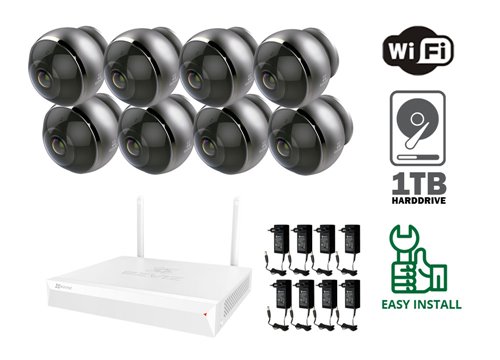 Ezviz 3 MP Wifi Camera - KIT8-EZ-C6P